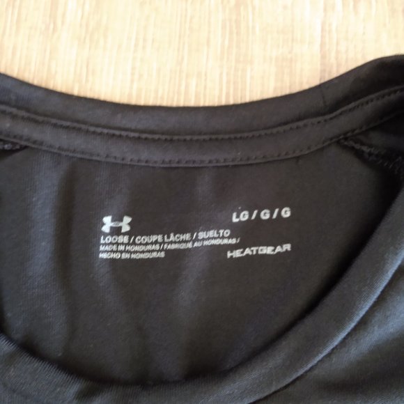 Under Armour Men's Tshirt Heat Gear Loose Fit Size L - Picture 3 of 4